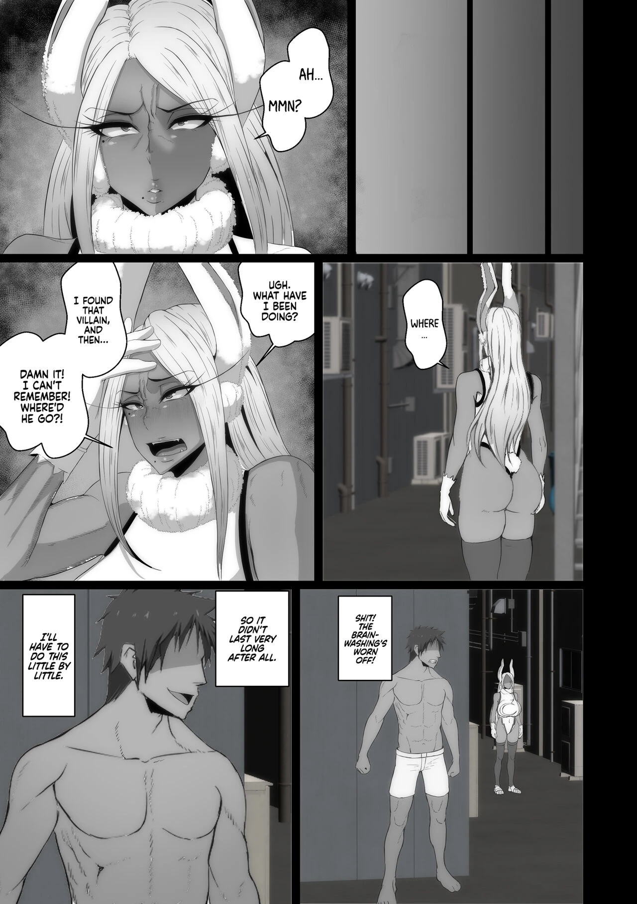 Mindbroken and Defeated Rabbit Hero | Sennou Haiboku Rabbit Hero porn comic picture 10