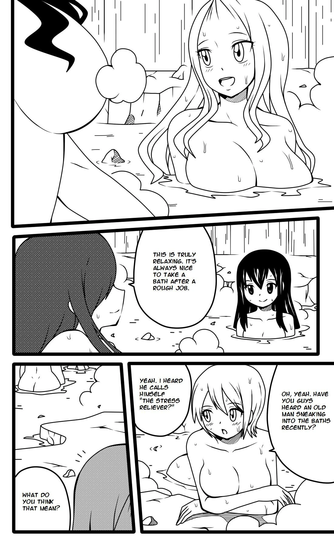 Mirajane's Stress Relief 2 porn comic picture 2