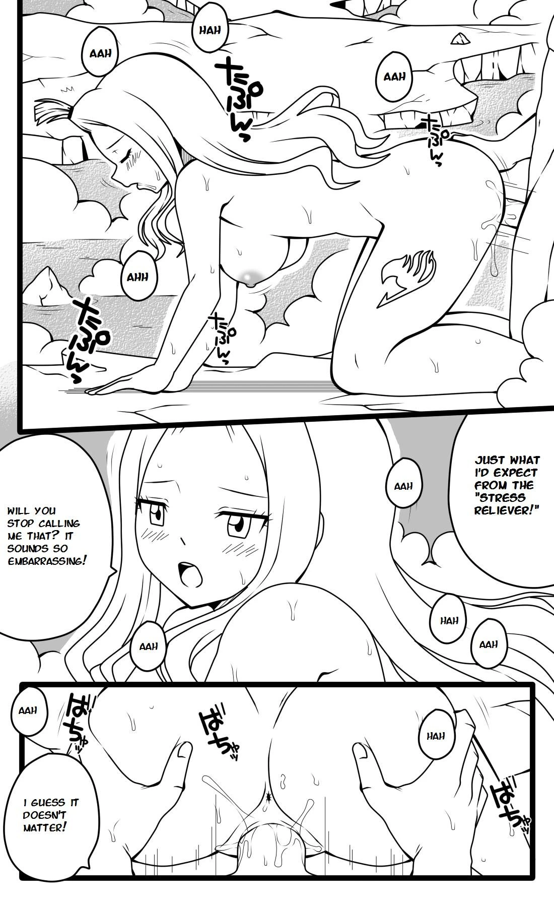 Mirajane's Stress Relief 2 porn comic picture 7