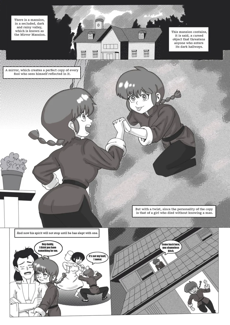 Mirror Mirror porn comic picture 1
