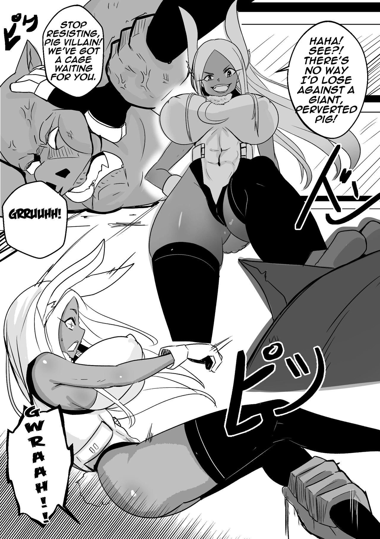 Miruko wa Maketa porn comic picture 3