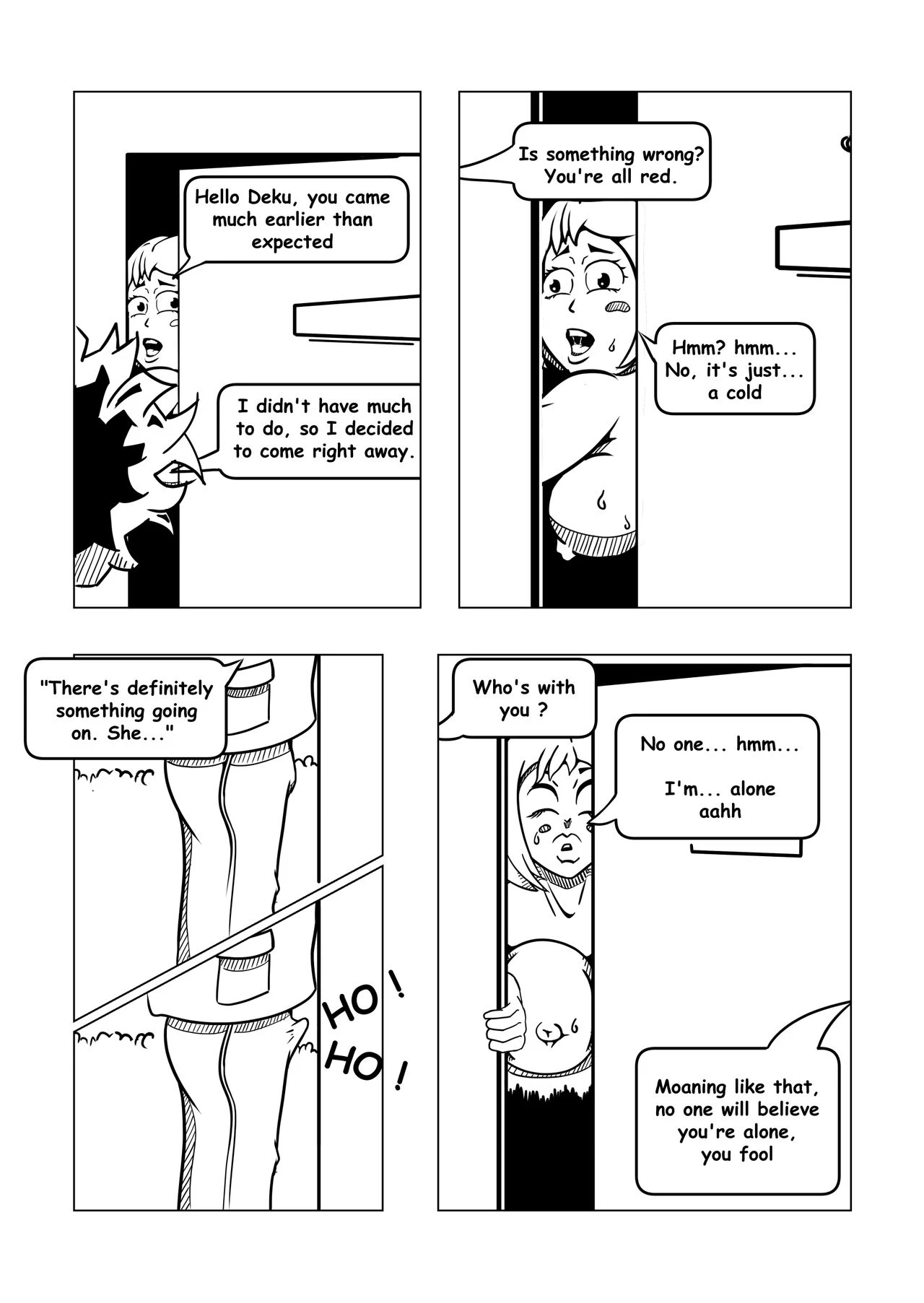 Miruko x Uraraka porn comic picture 2