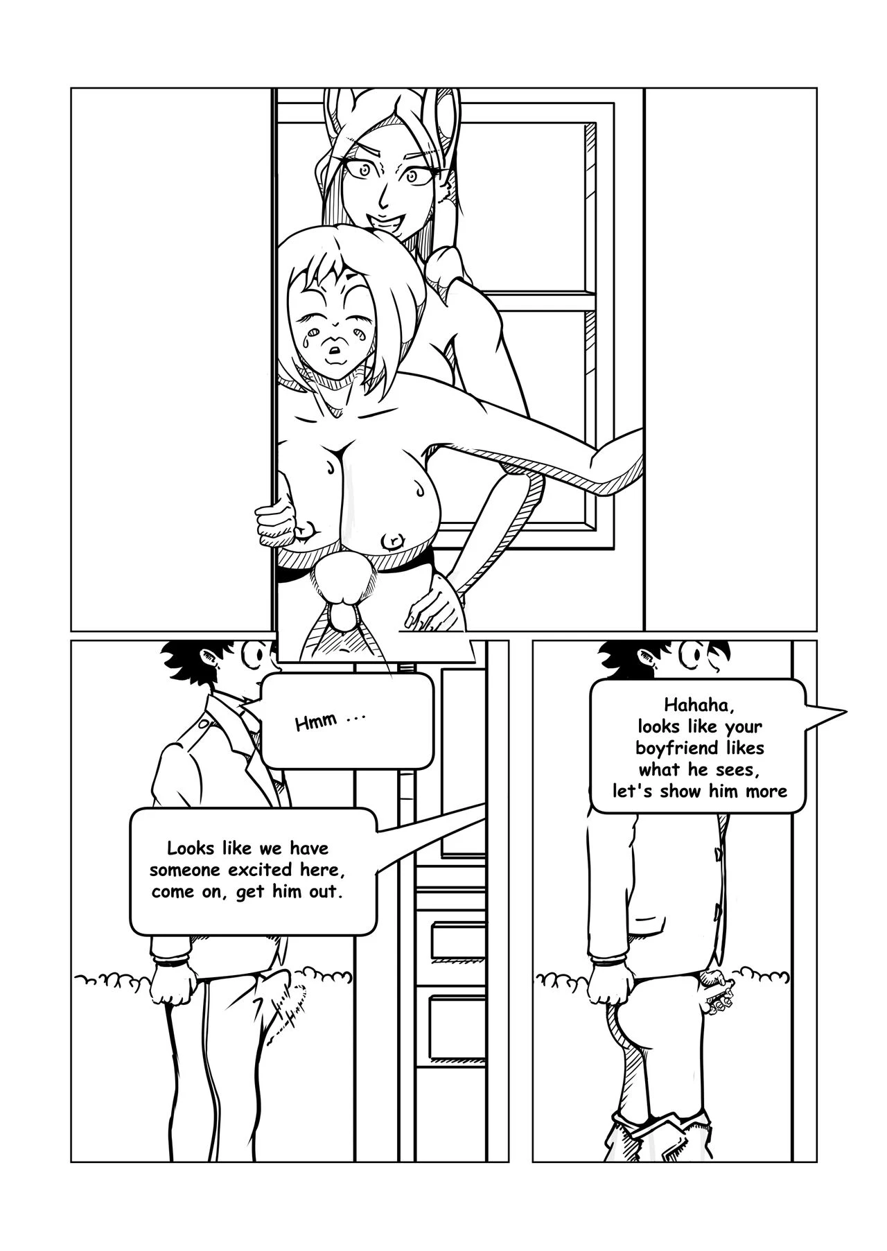 Miruko x Uraraka porn comic picture 3