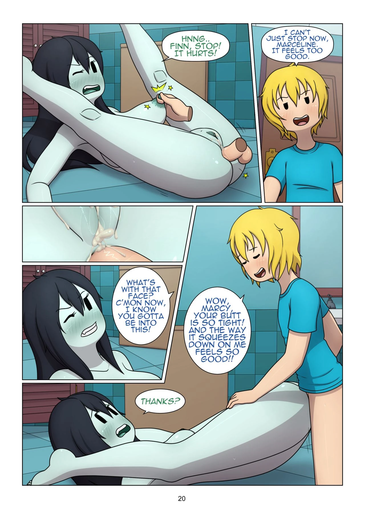 Misadventure time 1 REDUX porn comic picture 19