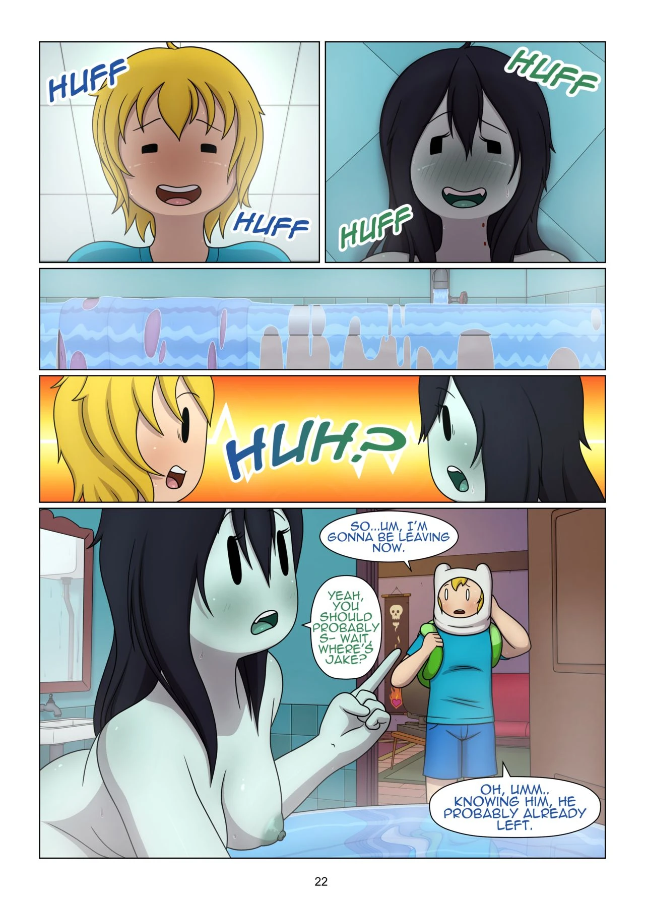 Misadventure time 1 REDUX porn comic picture 21