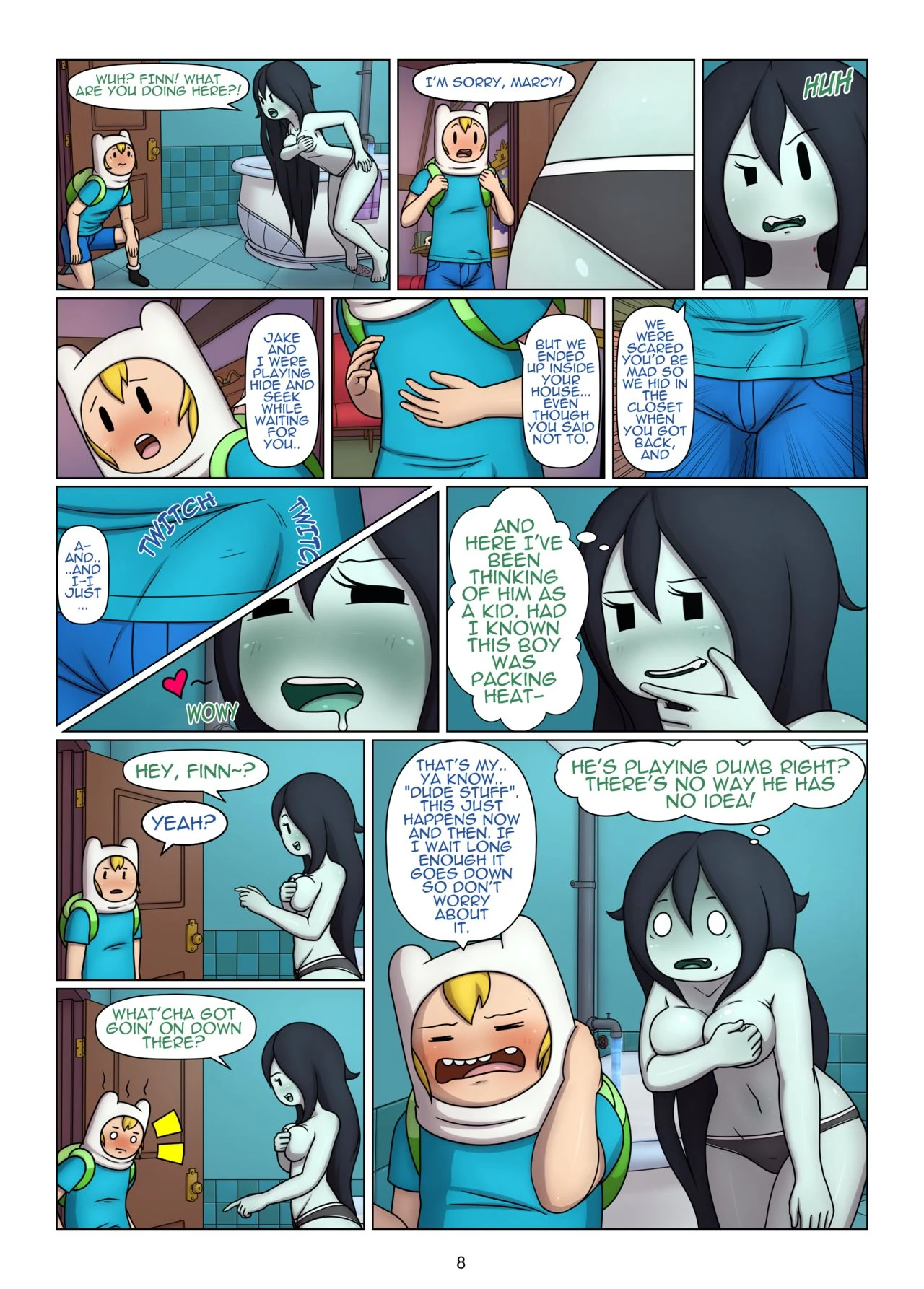Misadventure time 1 REDUX porn comic picture 7