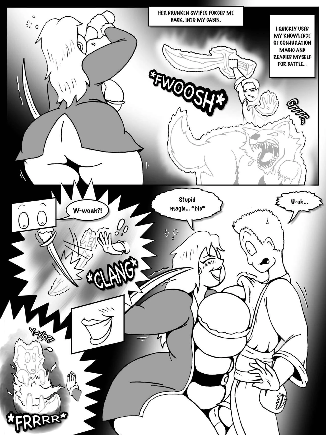 Misadventures In Skyrim" Thar She Blows! porn comic picture 4