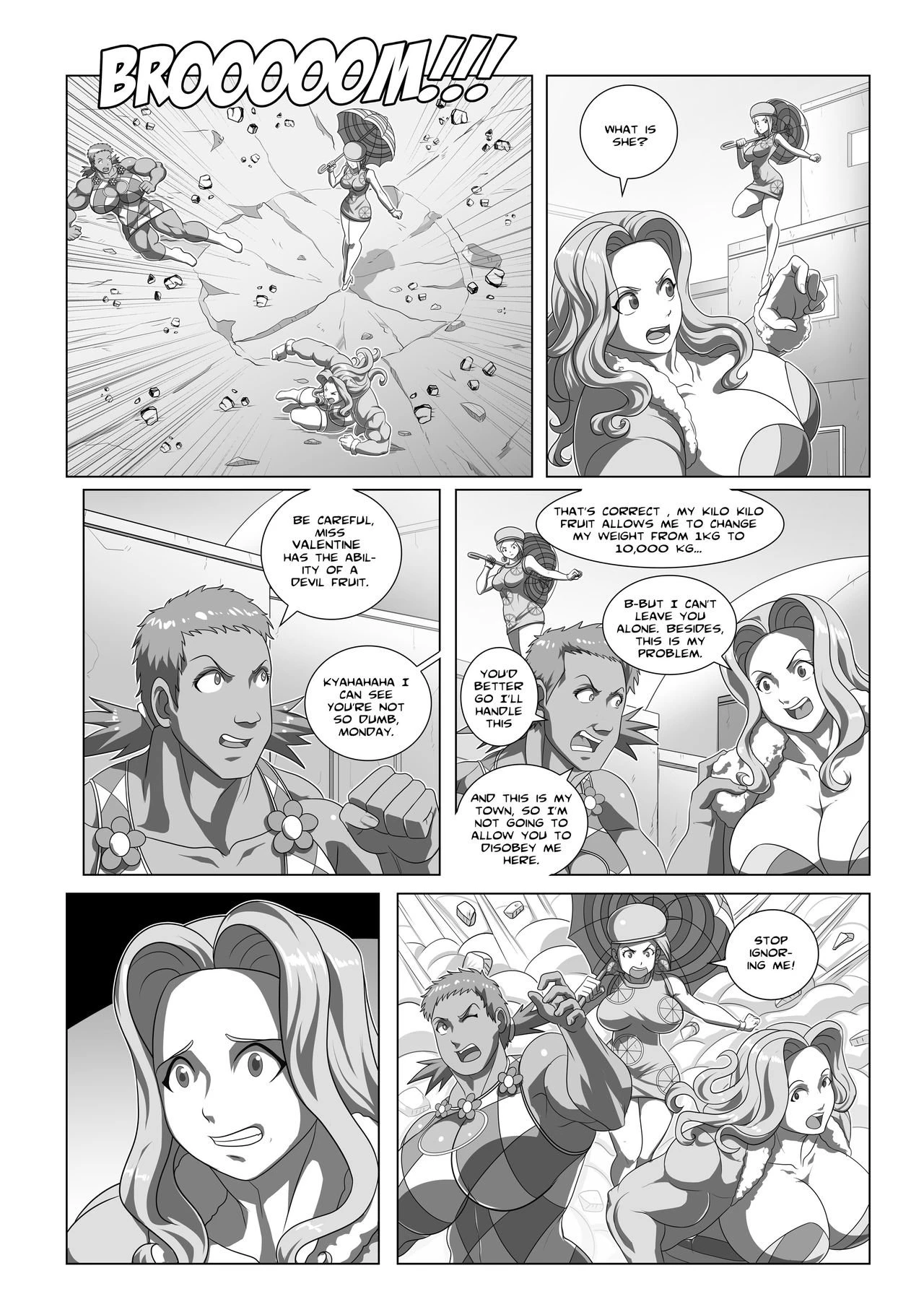 Miss Monday - Big Bet 3 porn comic picture 3