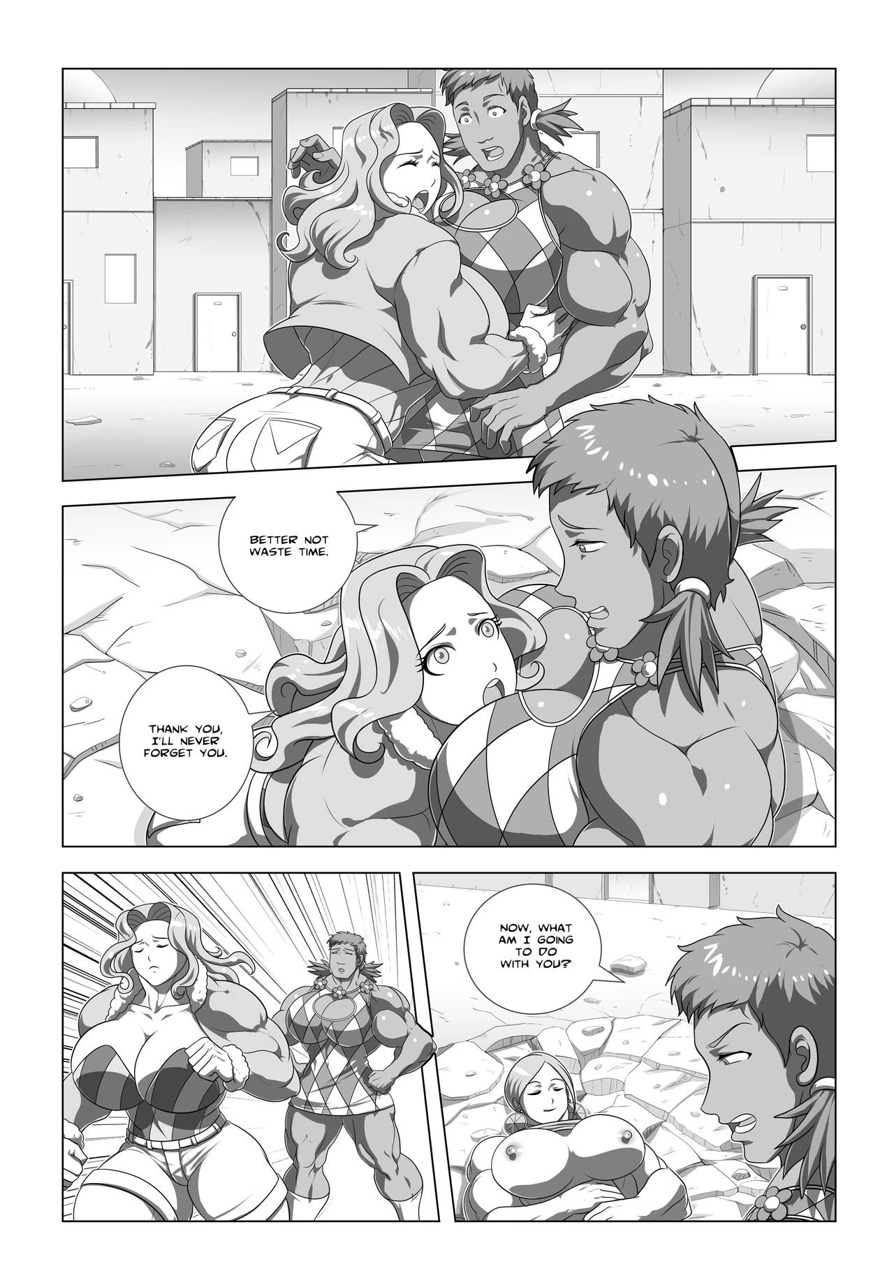 Miss Monday - Big Bet 3 porn comic picture 39