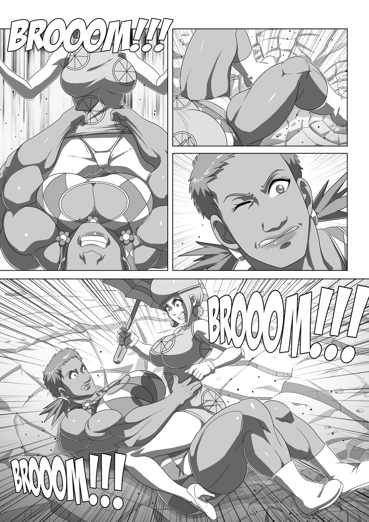 Miss Monday - Big Bet 3 porn comic picture 6