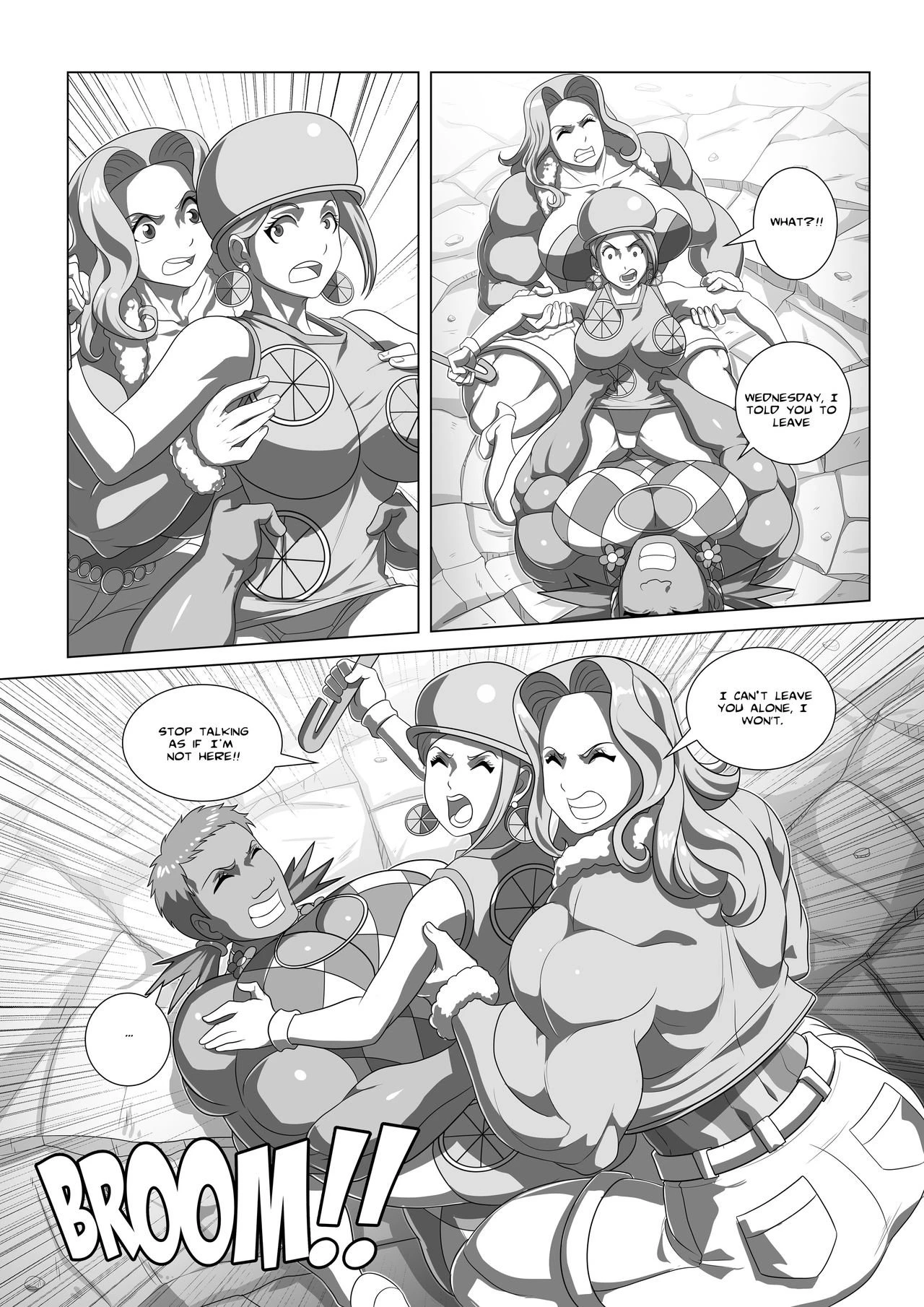 Miss Monday - Big Bet 3 porn comic picture 9