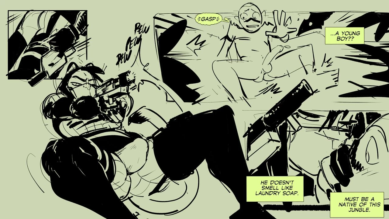 Mission Mates porn comic picture 3