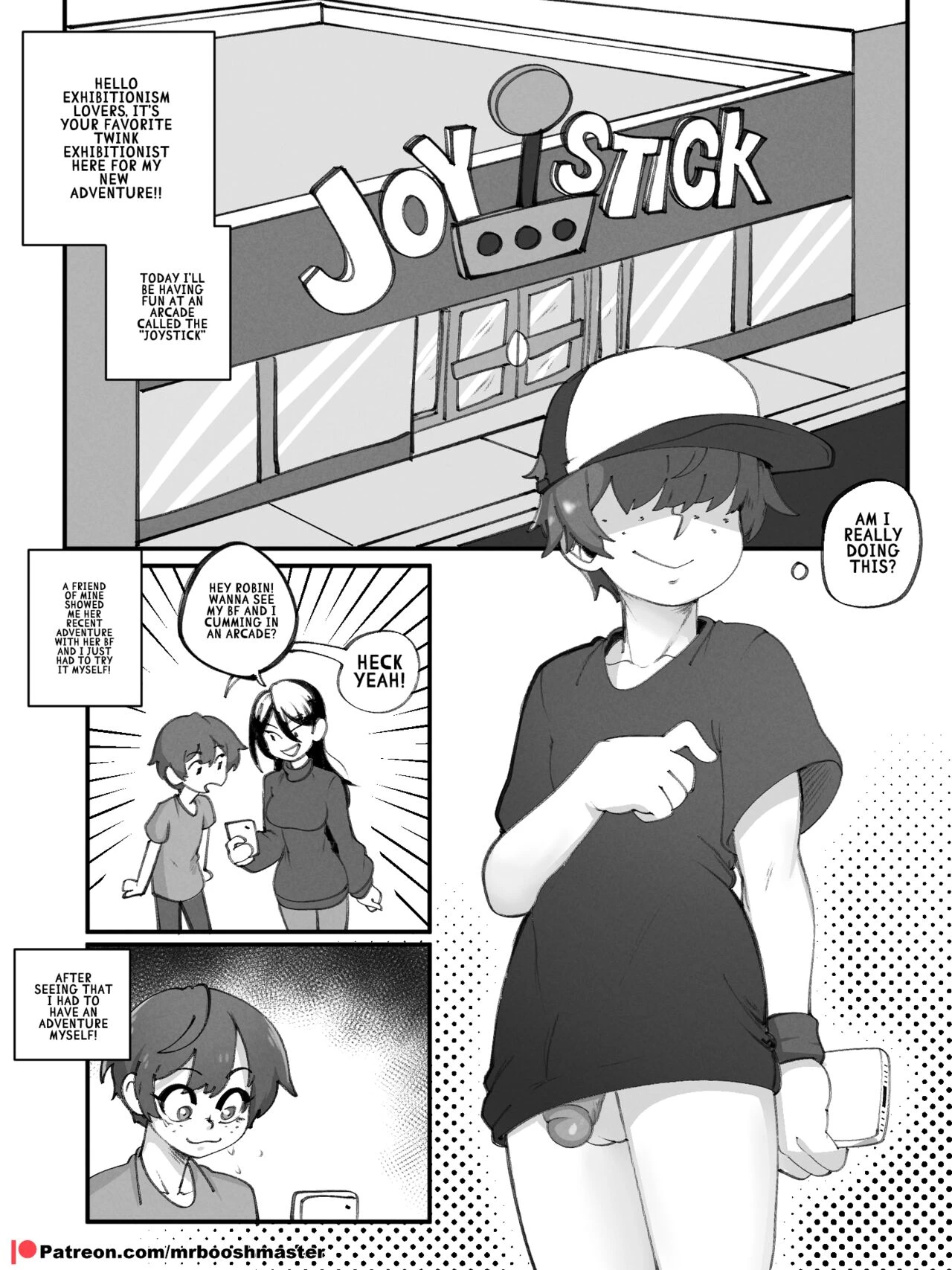 Mistery of the Goo in the arcade porn comic picture 2