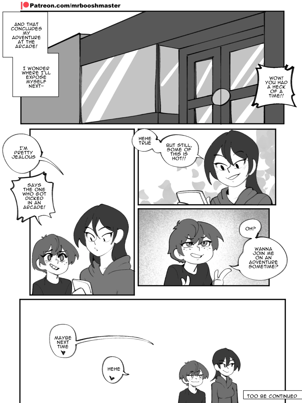 Mistery of the Goo in the arcade porn comic picture 21