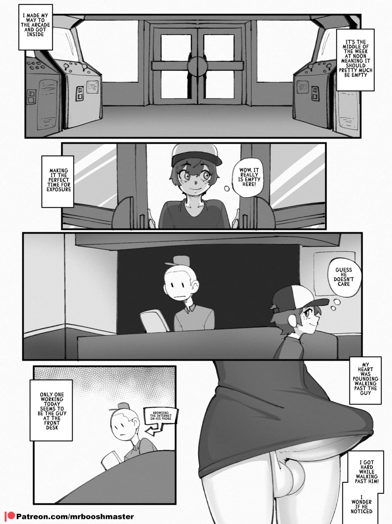 Mistery of the Goo in the arcade porn comic picture 3