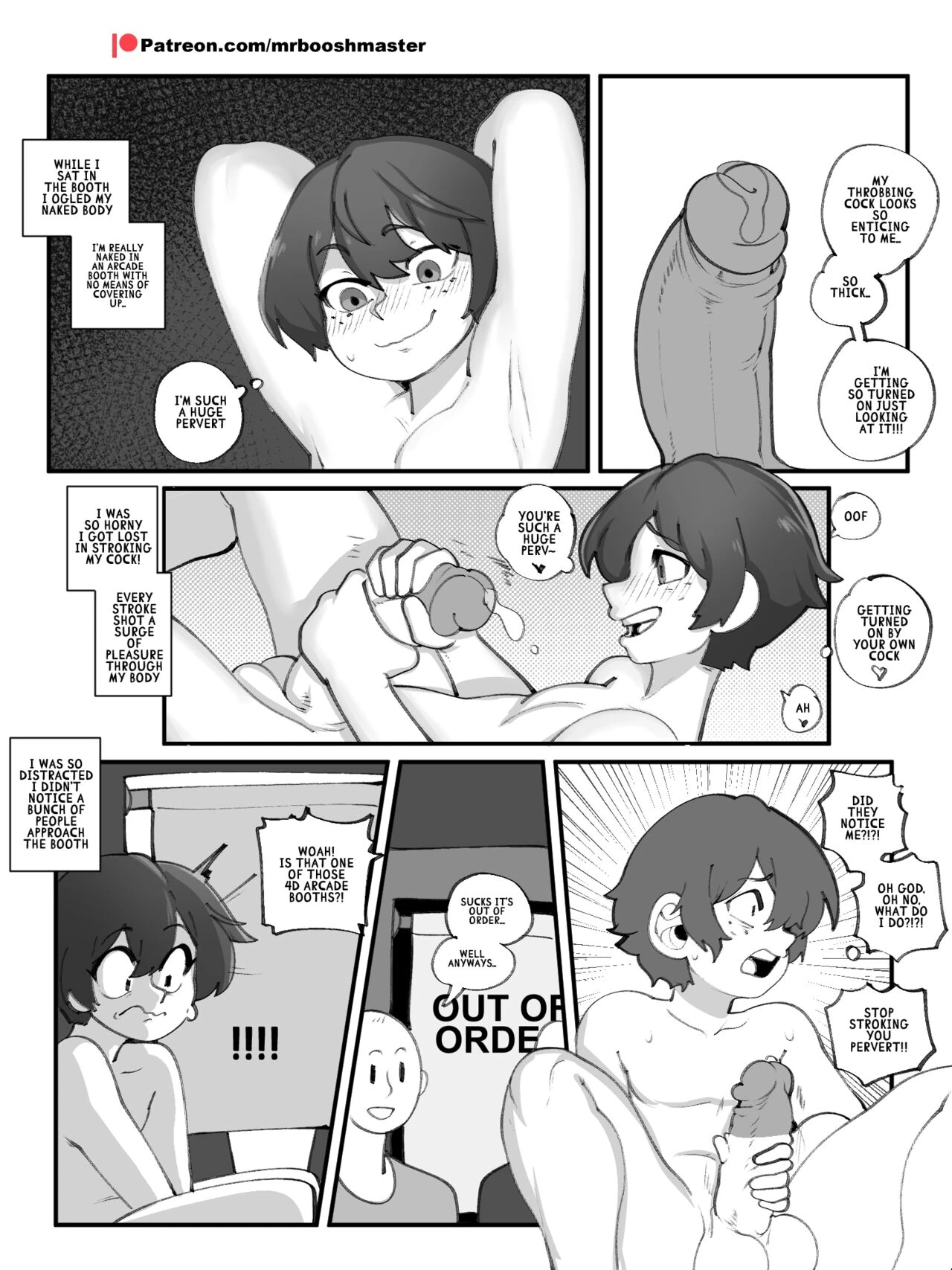 Mistery of the Goo in the arcade porn comic picture 9