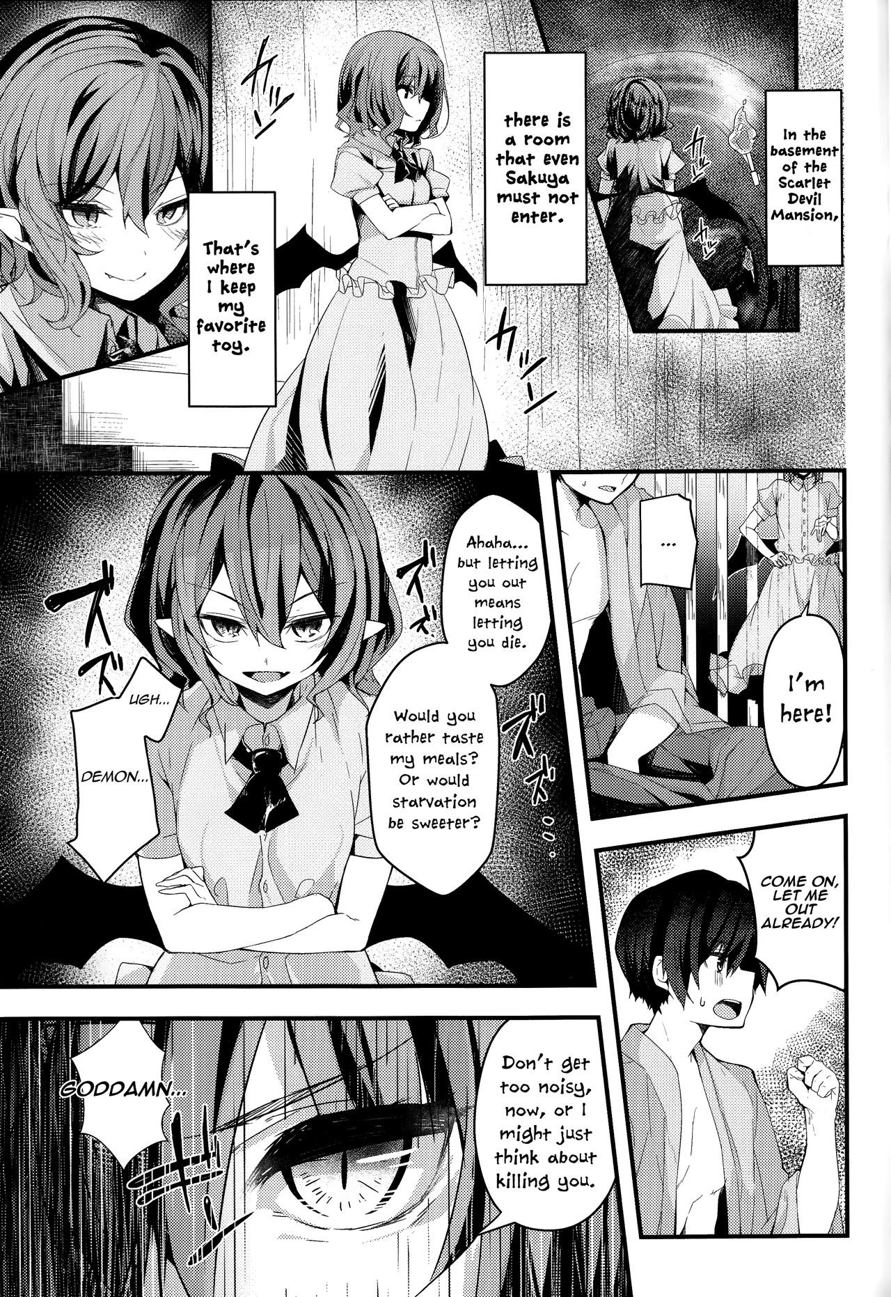 Mistress Remilia's Game porn comic picture 3