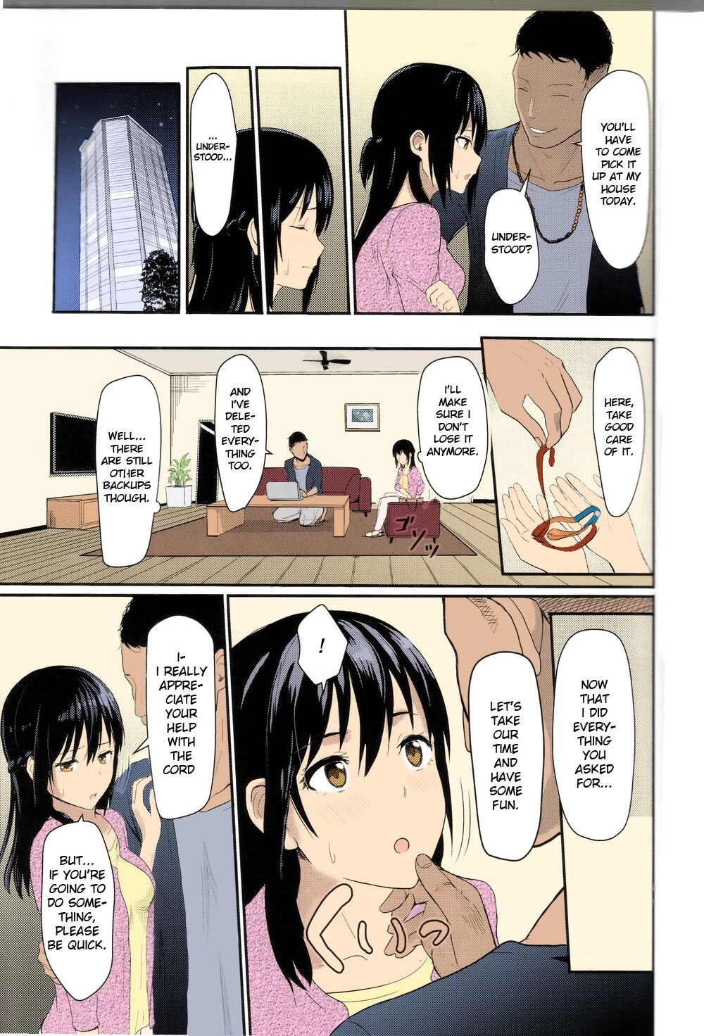 Mitsuha ~Netorare~ porn comic picture 54