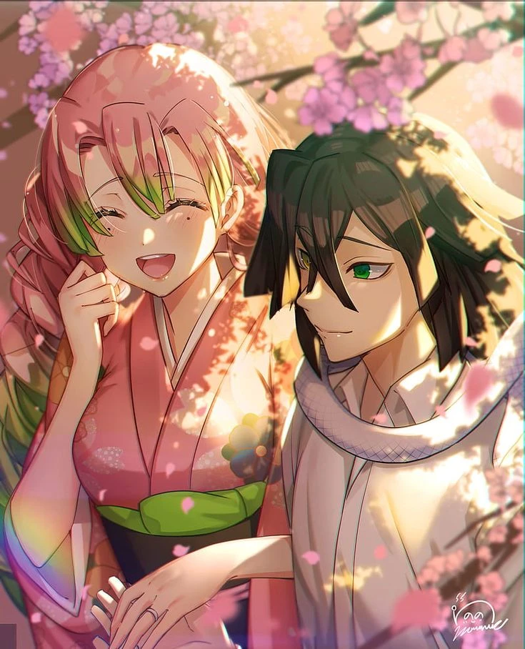 Mitsuri x Obanai porn comic picture 1