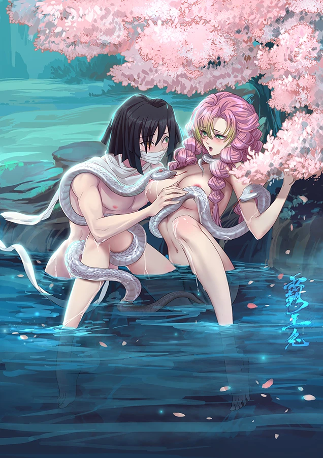 Mitsuri x Obanai porn comic picture 2