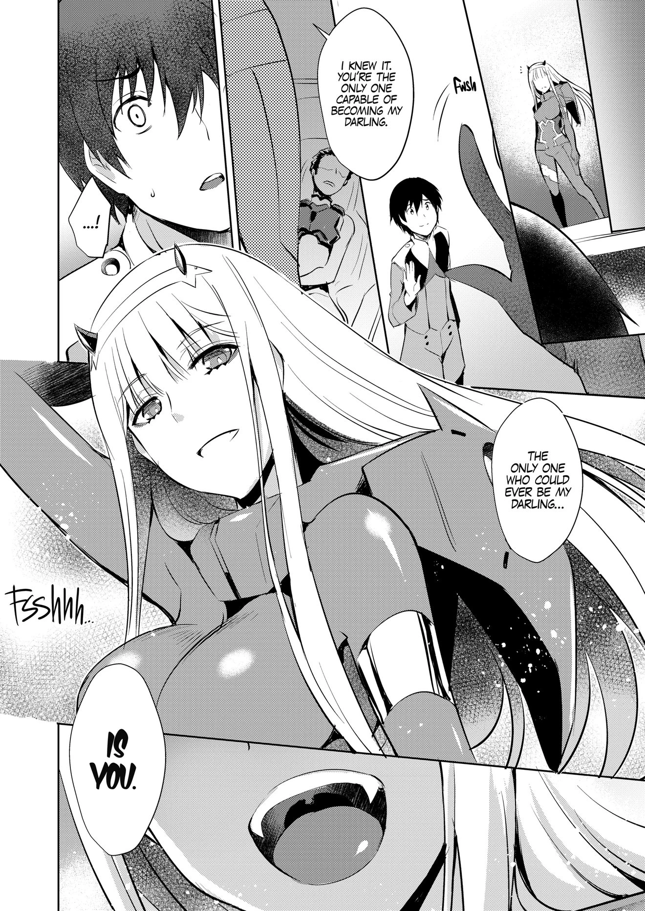 Mitsuru in the Zero Two porn comic picture 19