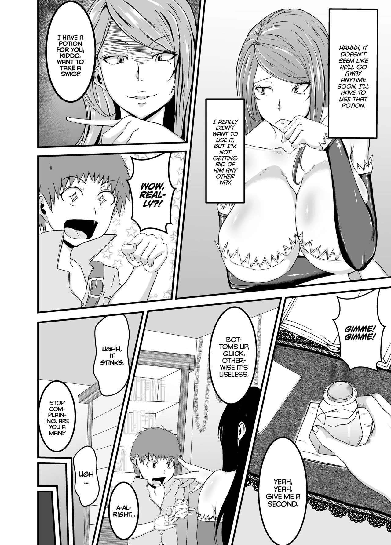 Miwaku no Mahoutsukai porn comic picture 3