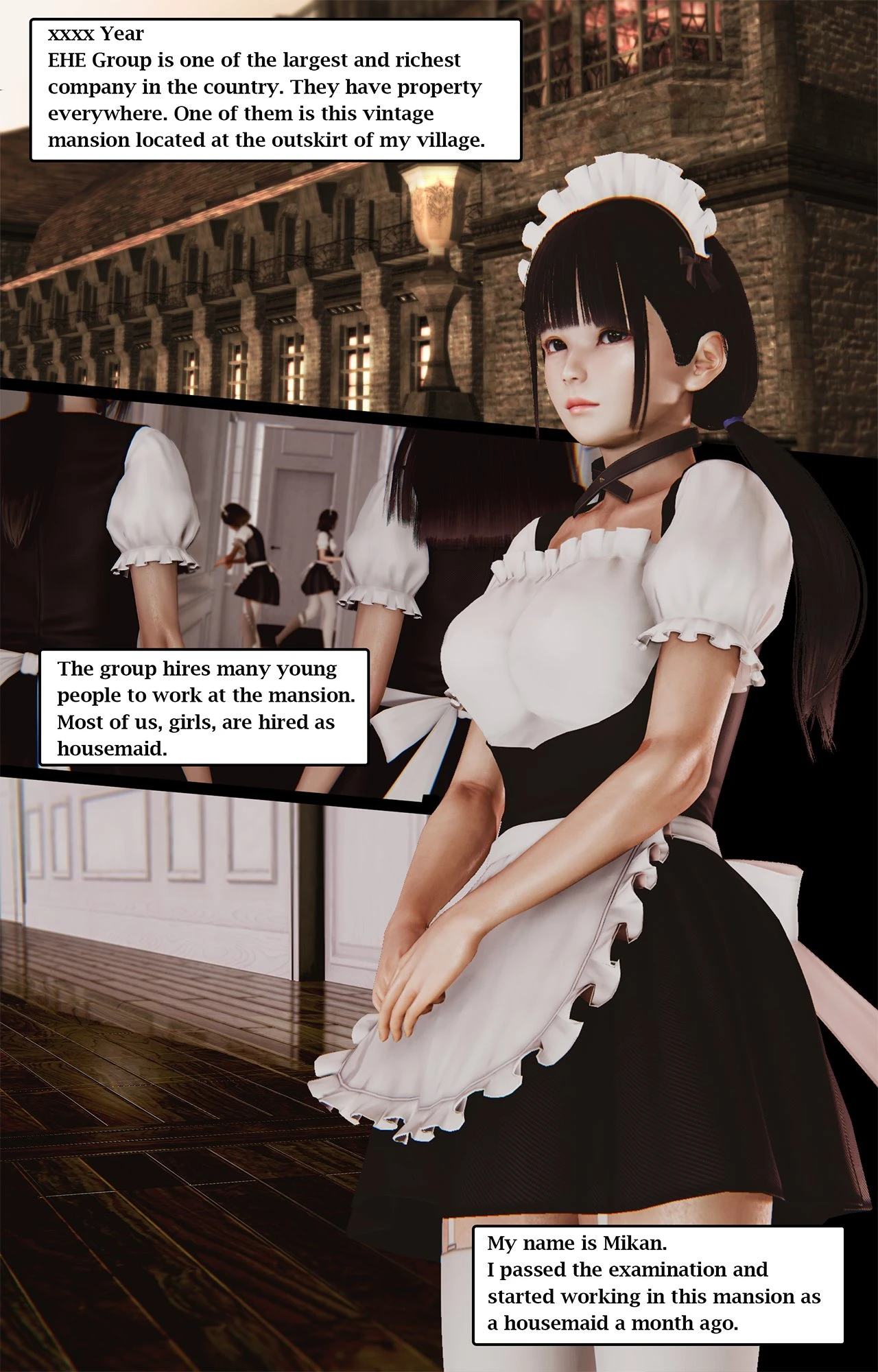 MMaid porn comic picture 2