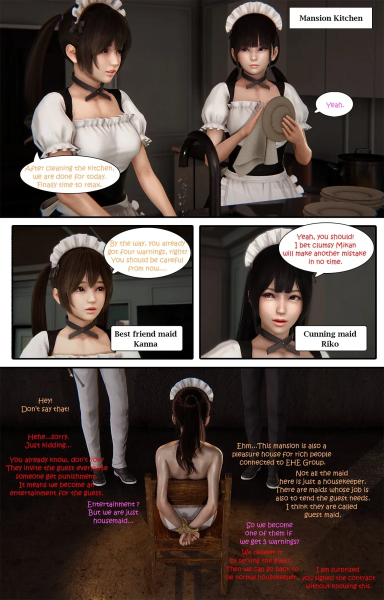 MMaid porn comic picture 4