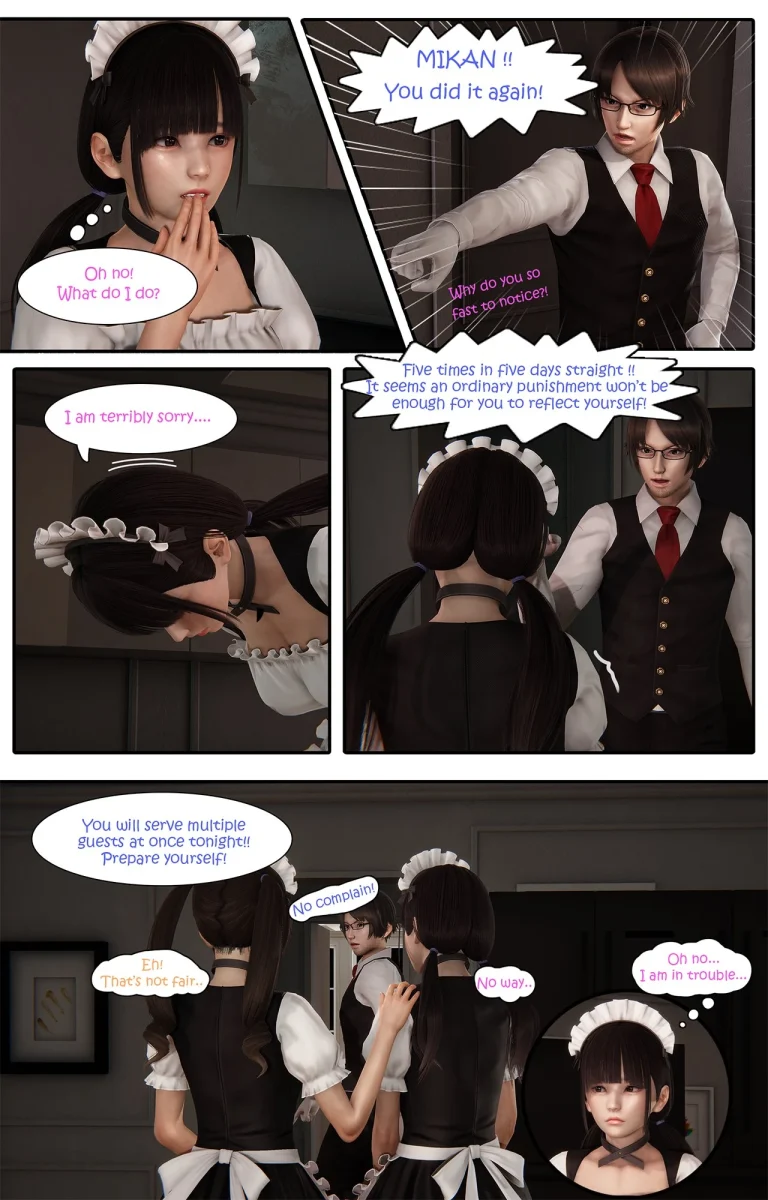 MMaid porn comic picture 6