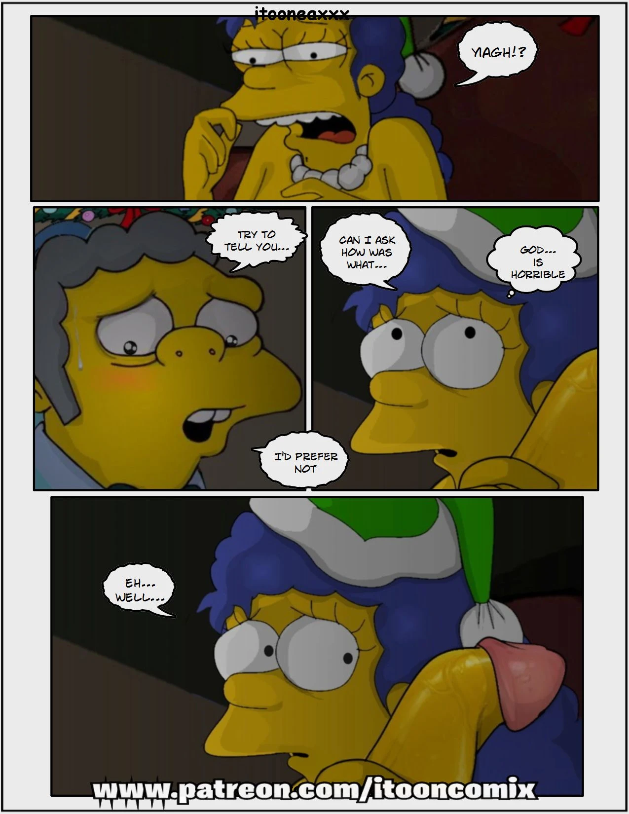 Moe's Revenge porn comic picture 4