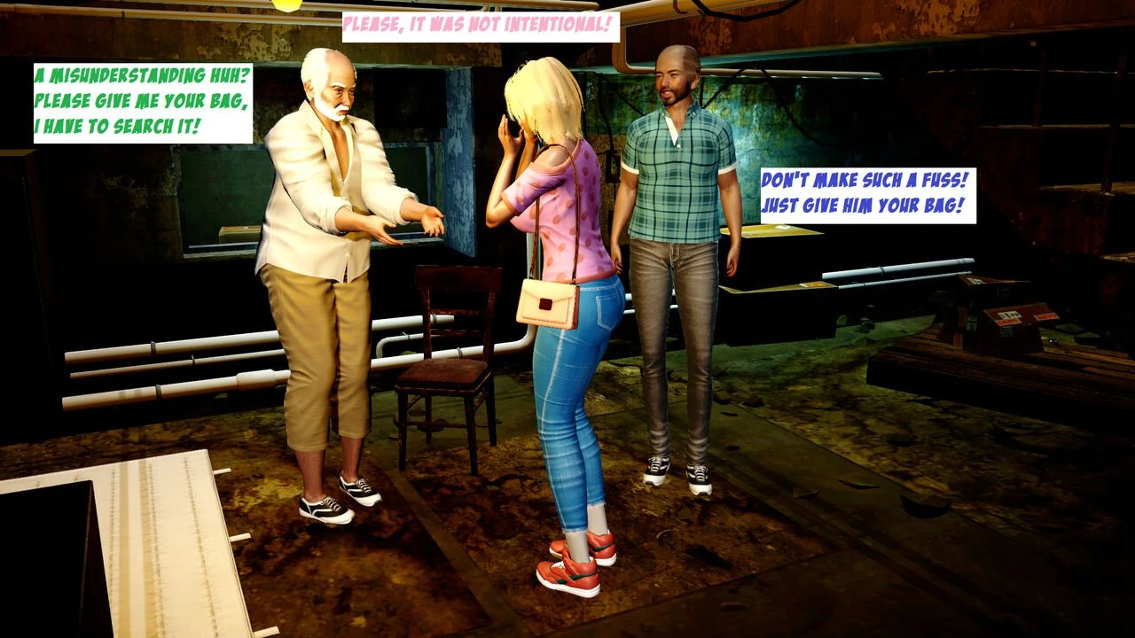 Molester Group: The Shoplifter porn comic picture 13