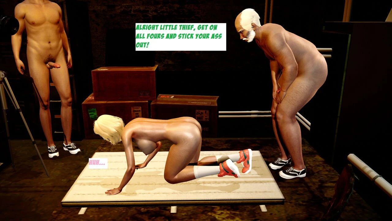 Molester Group: The Shoplifter porn comic picture 56