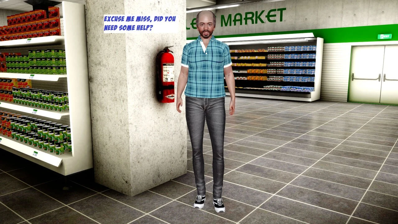 Molester Group: The Shoplifter porn comic picture 7