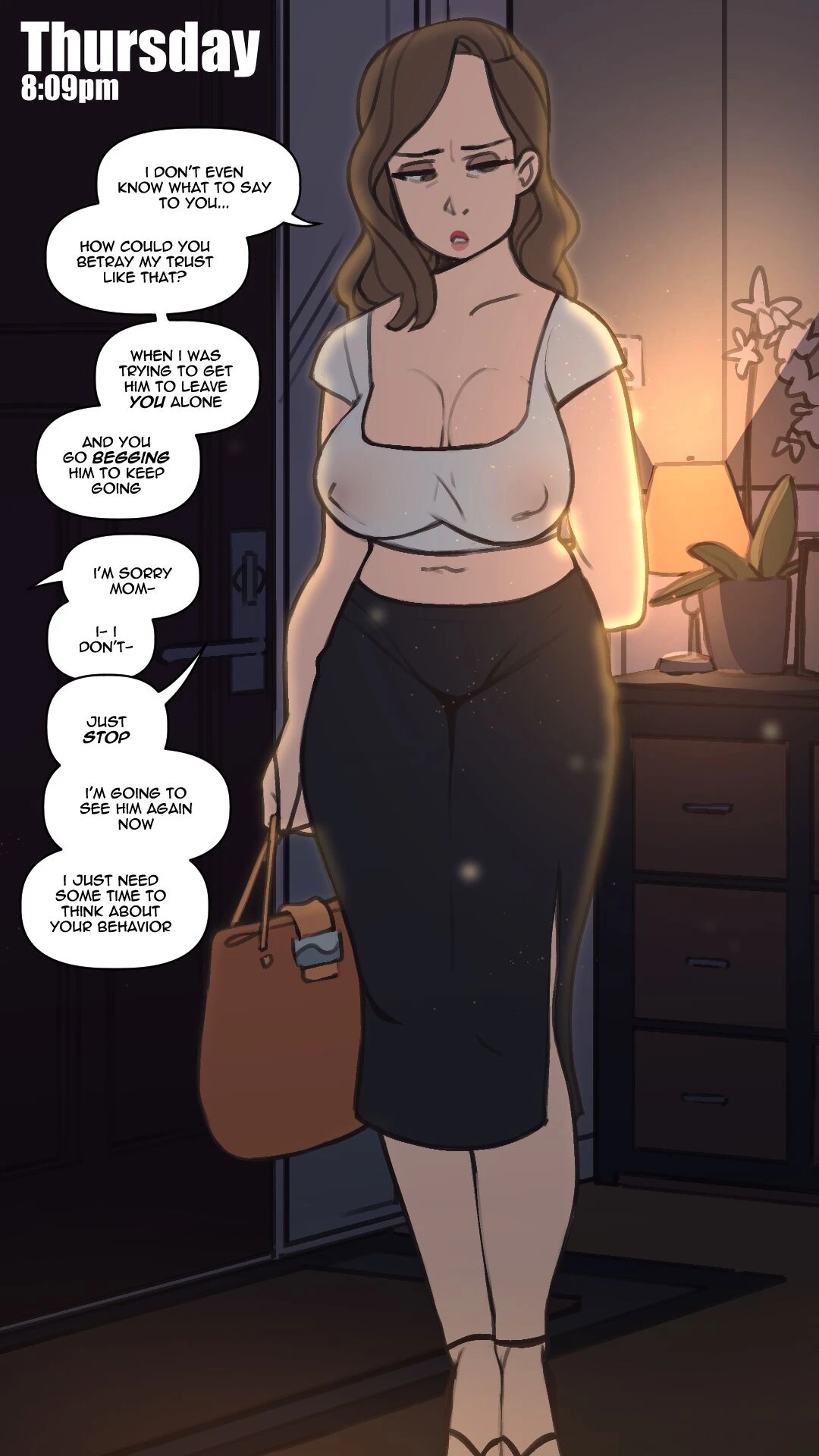 Mom deals with my bully porn comic picture 13