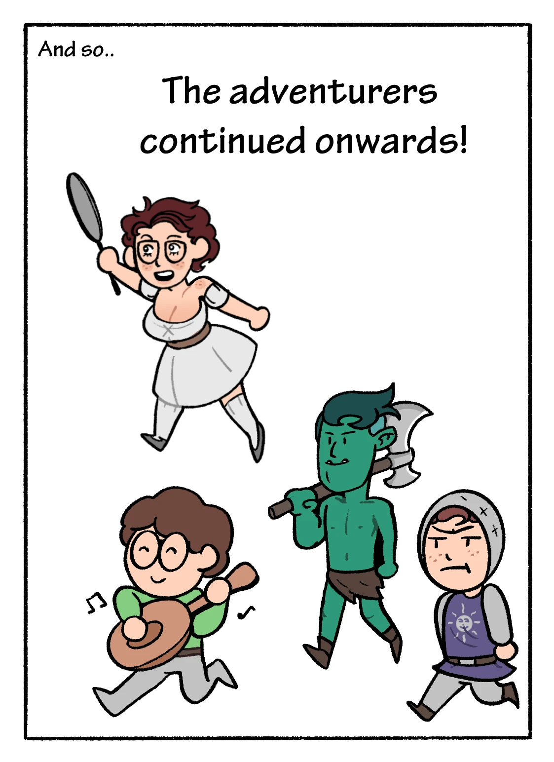 Mom! Don't Interrupt Our DnD Campaign! porn comic picture 10