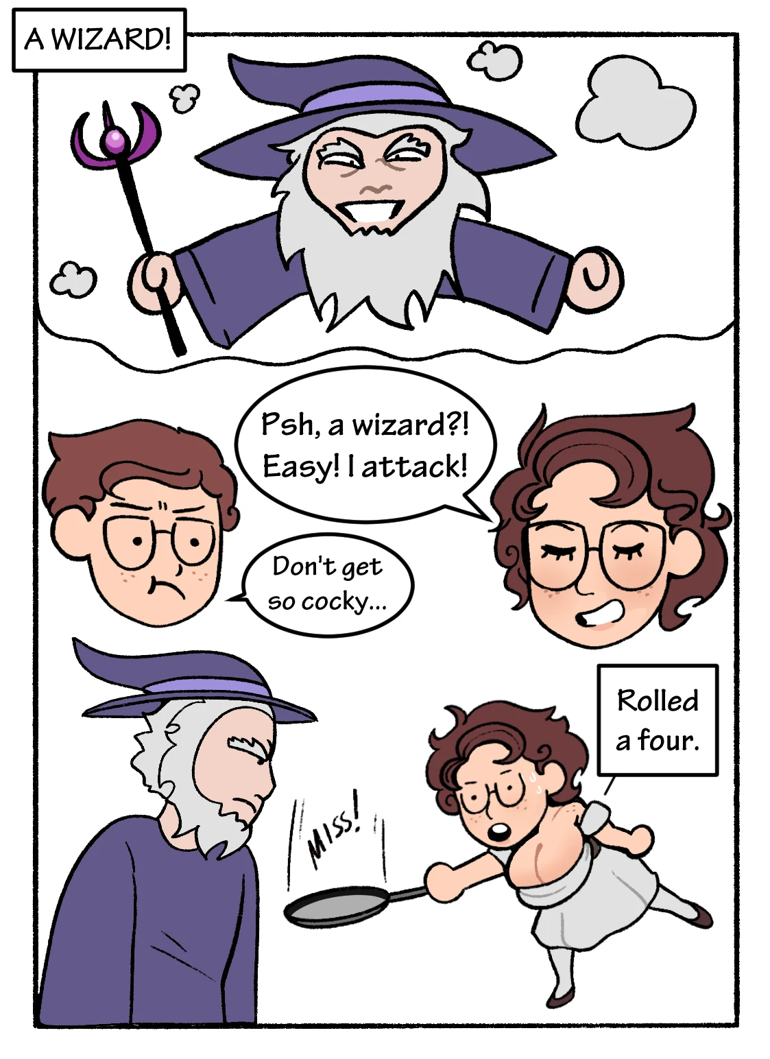 Mom! Don't Interrupt Our DnD Campaign! porn comic picture 12