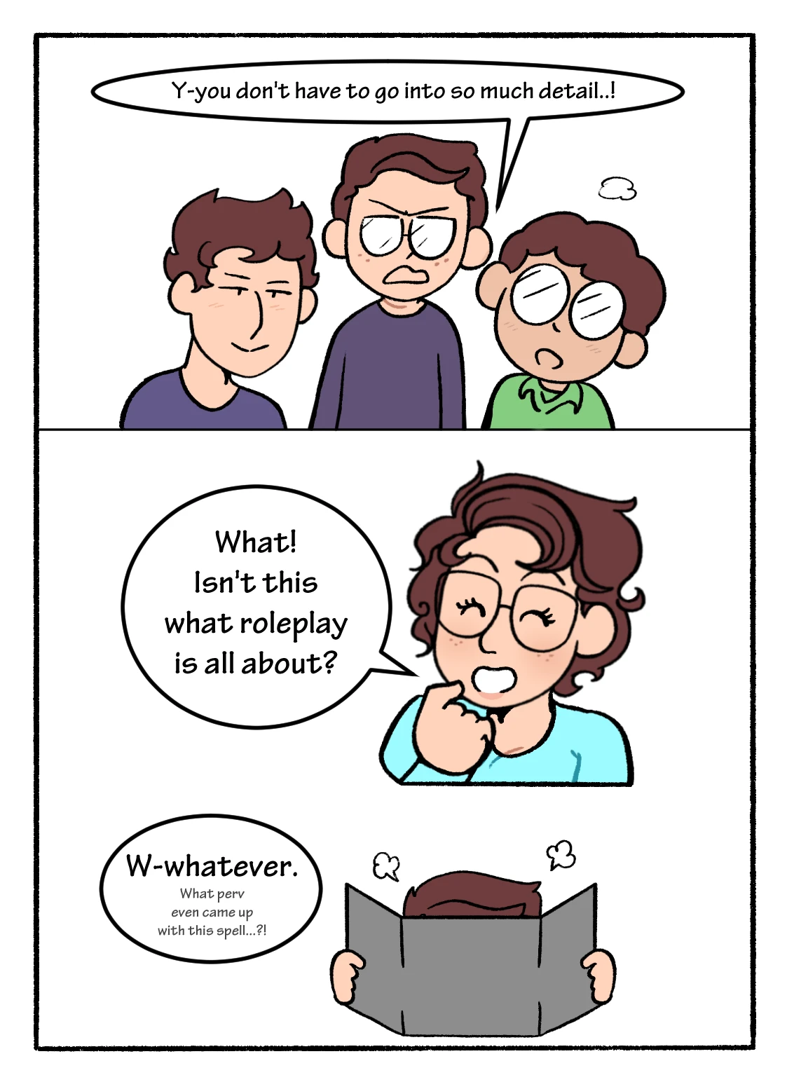 Mom! Don't Interrupt Our DnD Campaign! porn comic picture 16