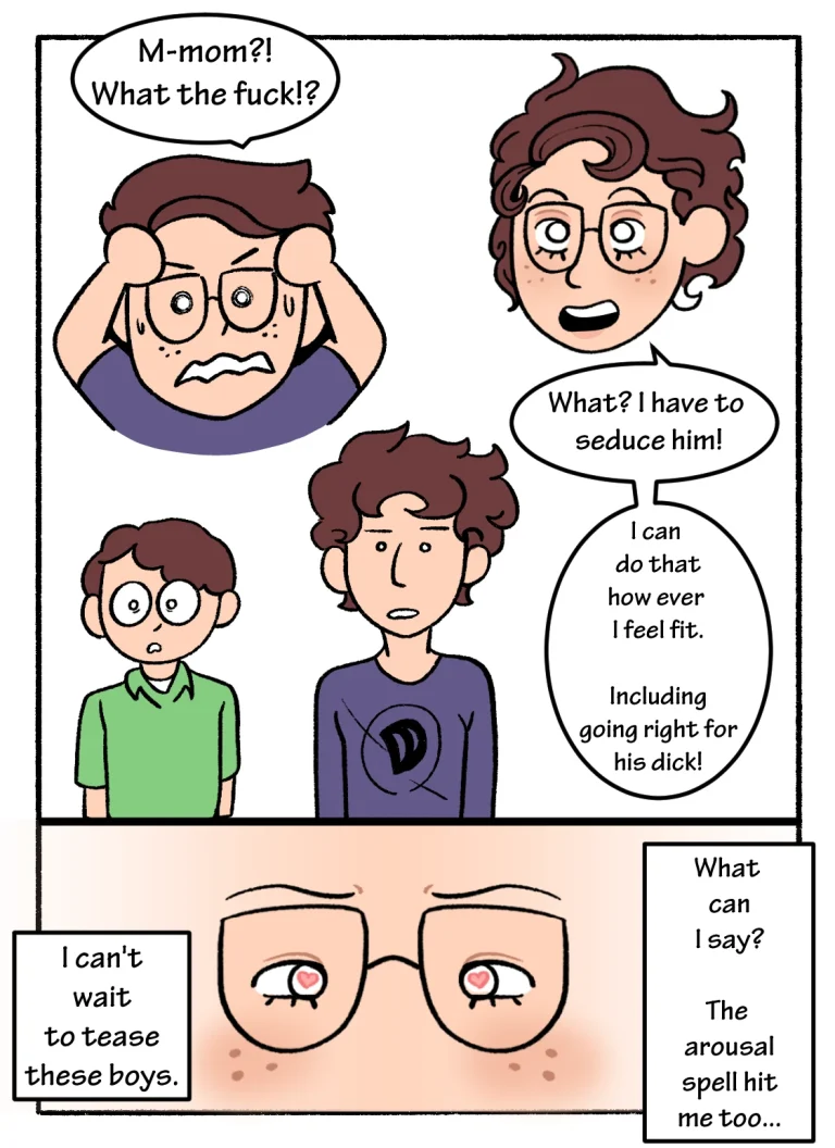 Mom! Don't Interrupt Our DnD Campaign! porn comic picture 19