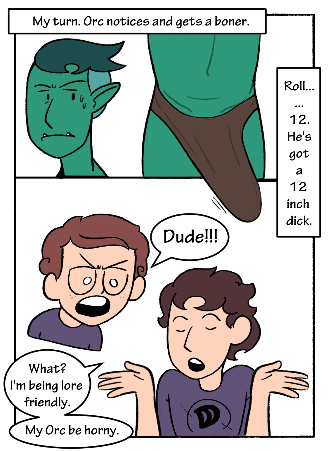 Mom! Don't Interrupt Our DnD Campaign! porn comic picture 21