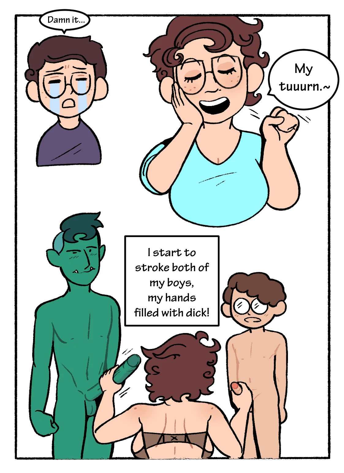 Mom! Don't Interrupt Our DnD Campaign! porn comic picture 24