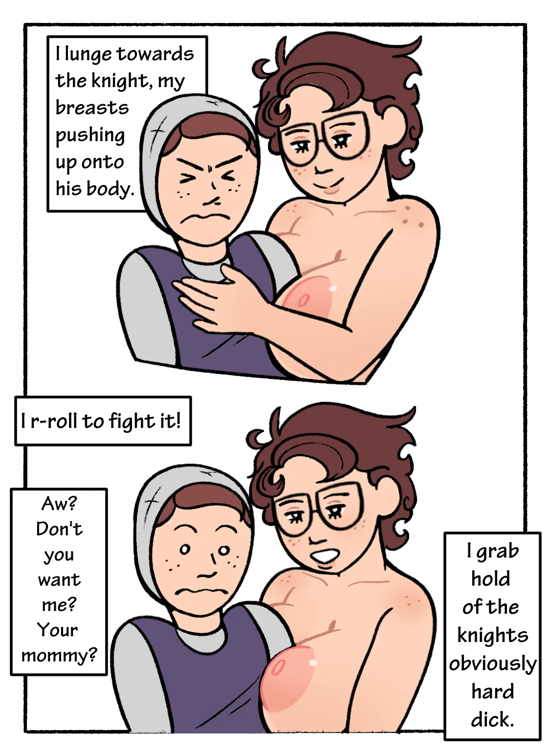 Mom! Don't Interrupt Our DnD Campaign! porn comic picture 31