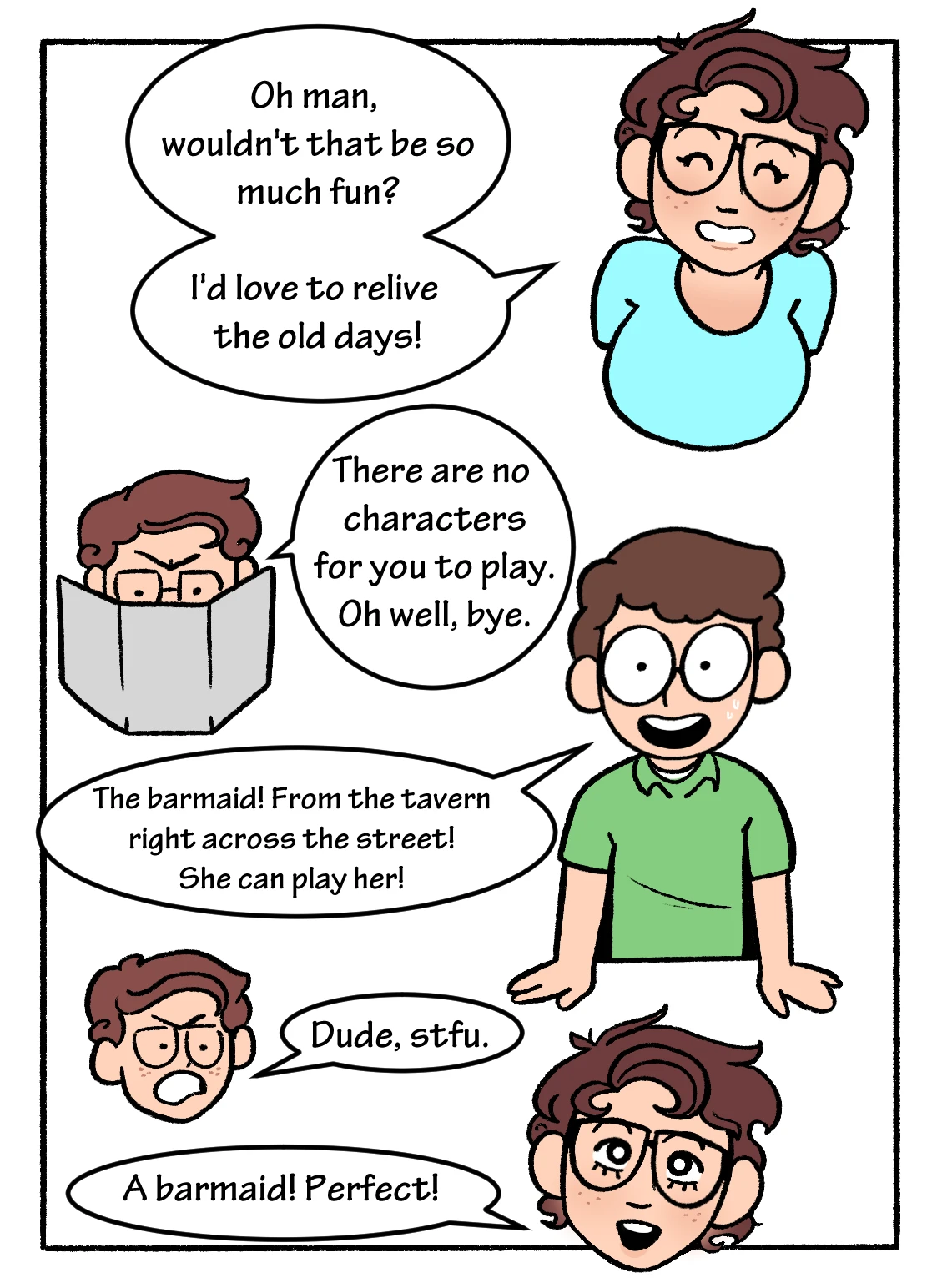Mom! Don't Interrupt Our DnD Campaign! porn comic picture 6