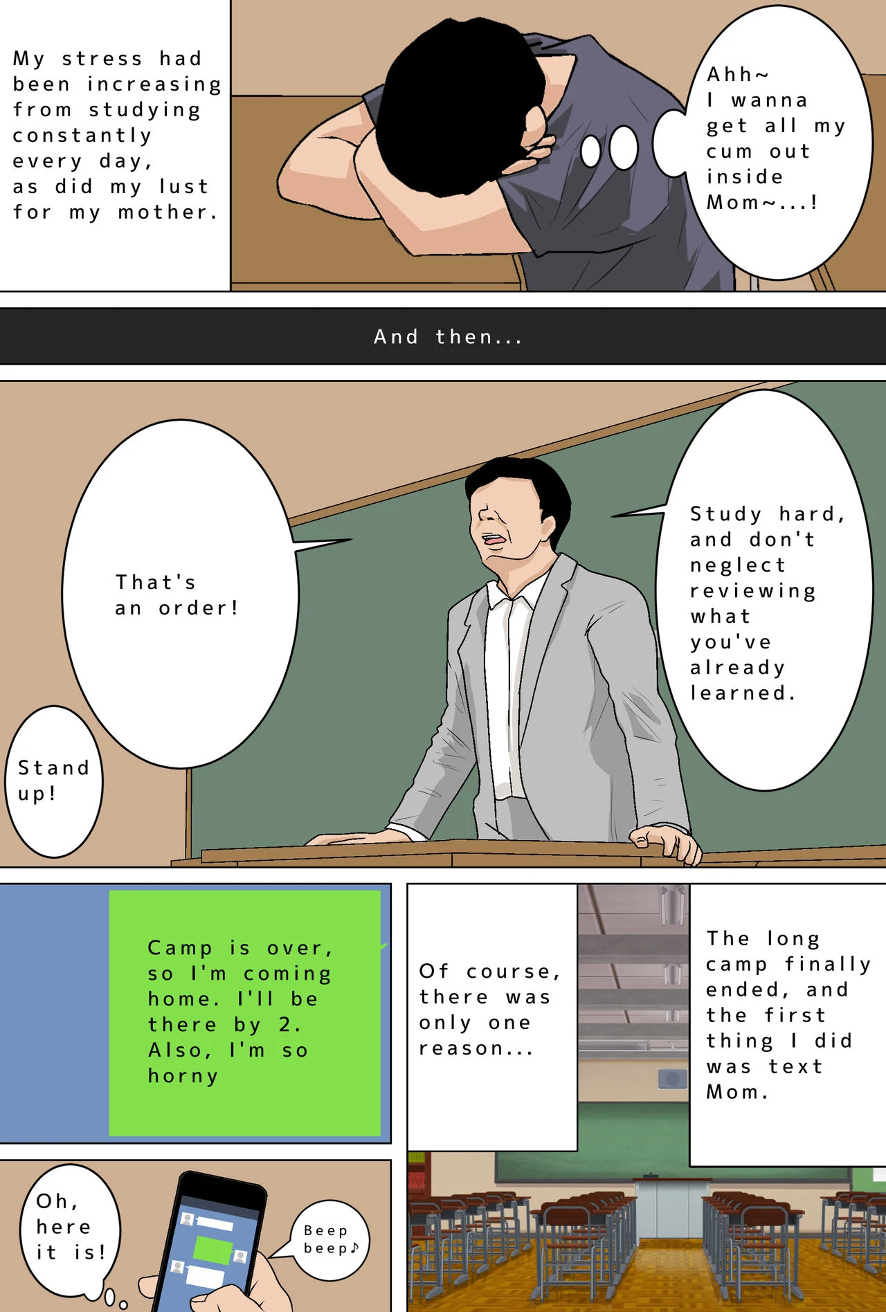 Mom Gets Me Off Every Day! Filling Mom With Cum | Mainichi Okaa-san de Seiyoku Shori! Onaho Gawari no Hahaoya ni Tairyou Nakadashi Hen porn comic picture 10