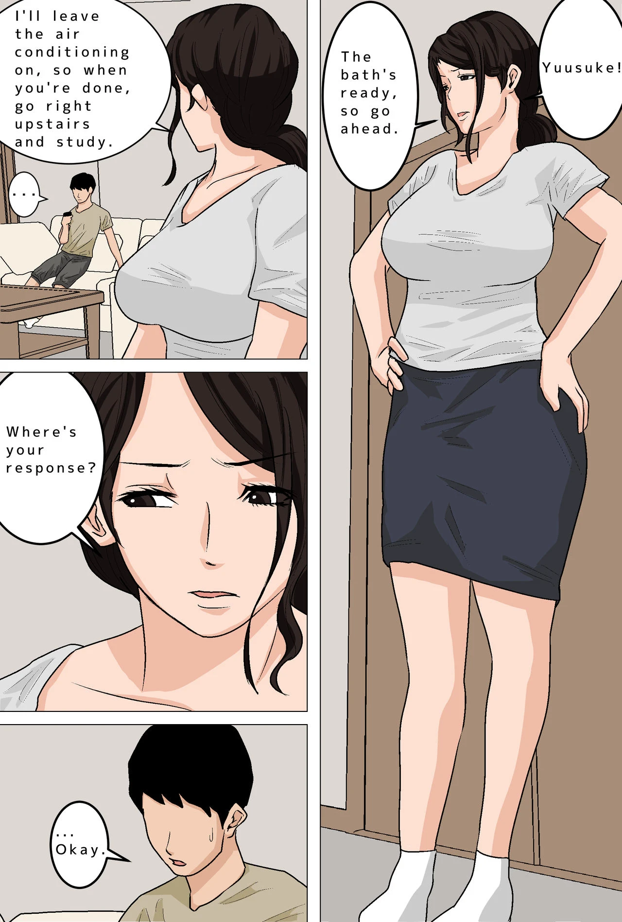 Mom Gets Me Off Every Day! Filling Mom With Cum | Mainichi Okaa-san de Seiyoku Shori! Onaho Gawari no Hahaoya ni Tairyou Nakadashi Hen porn comic picture 2