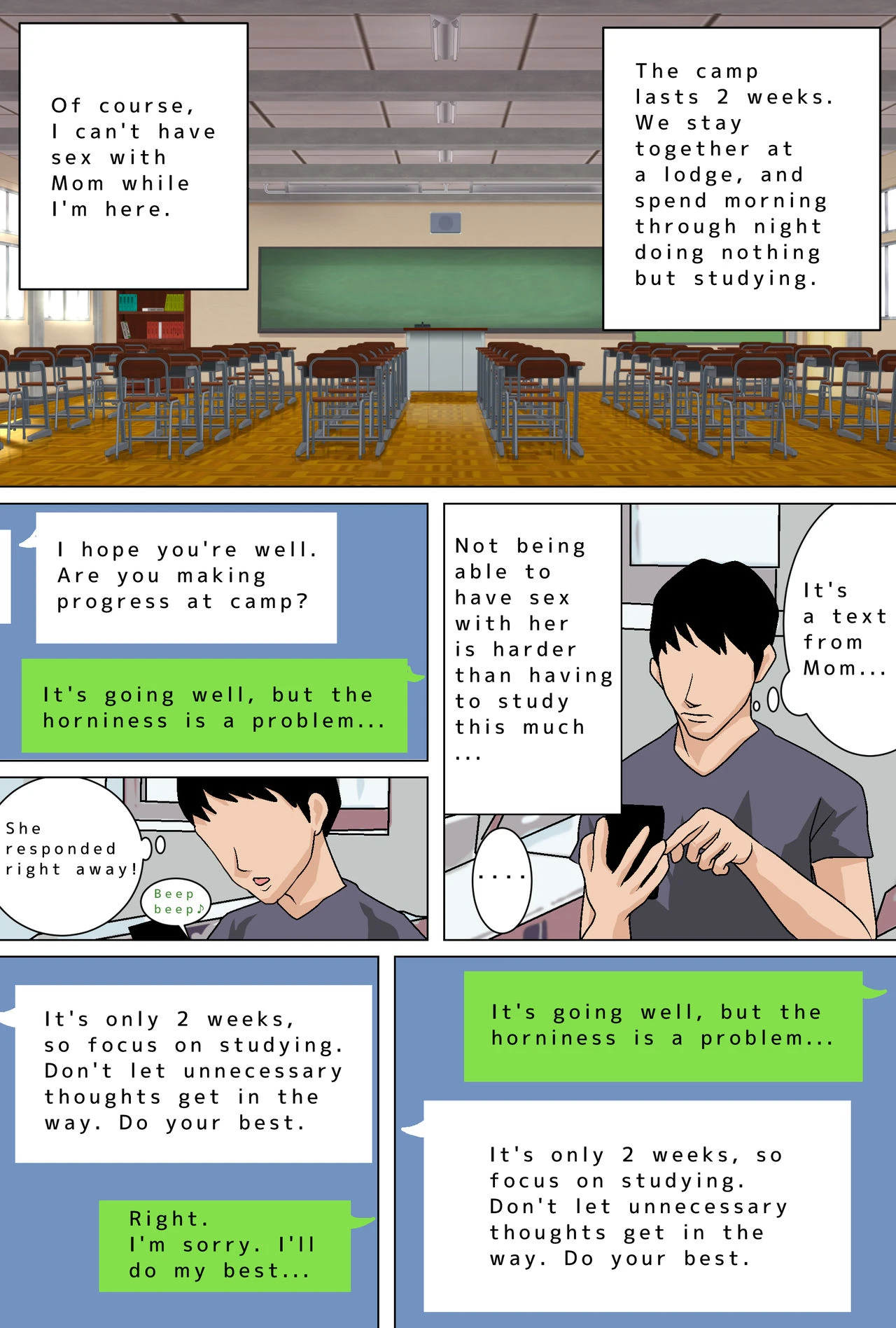 Mom Gets Me Off Every Day! Filling Mom With Cum | Mainichi Okaa-san de Seiyoku Shori! Onaho Gawari no Hahaoya ni Tairyou Nakadashi Hen porn comic picture 8