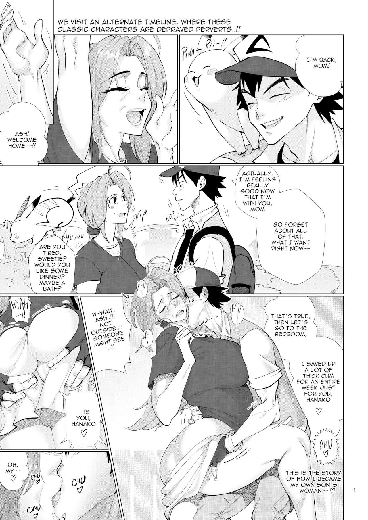 Mom! I Choose You!!! Again! porn comic picture 3