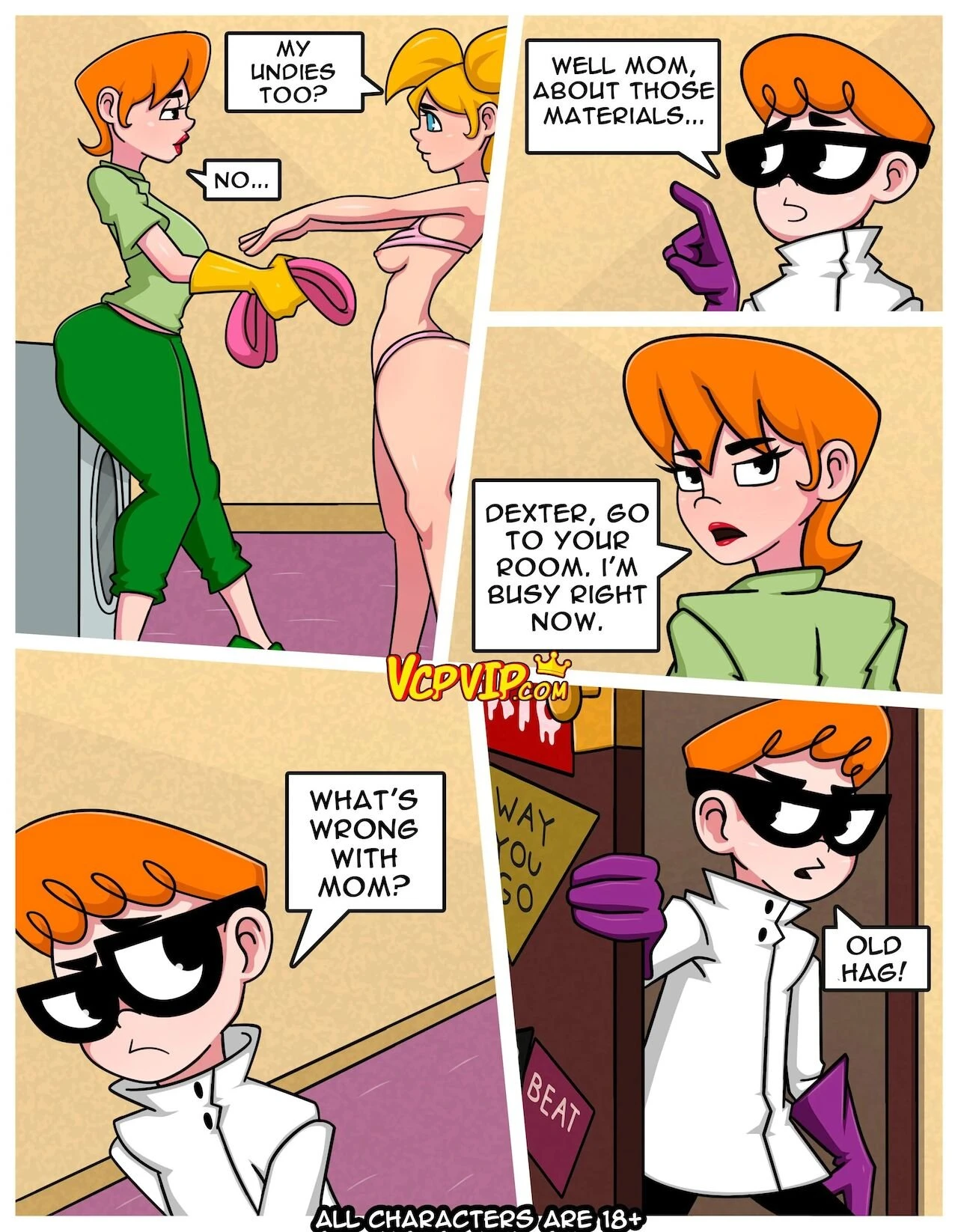 Mom Out Of Control porn comic picture 5