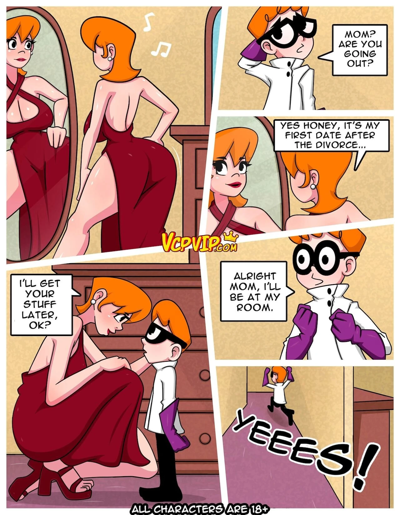 Mom Out Of Control porn comic picture 6