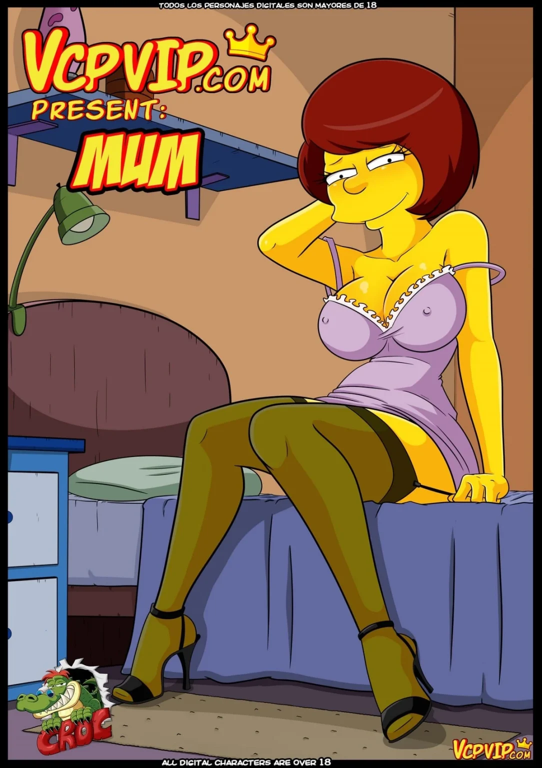 Mom porn comic picture 1