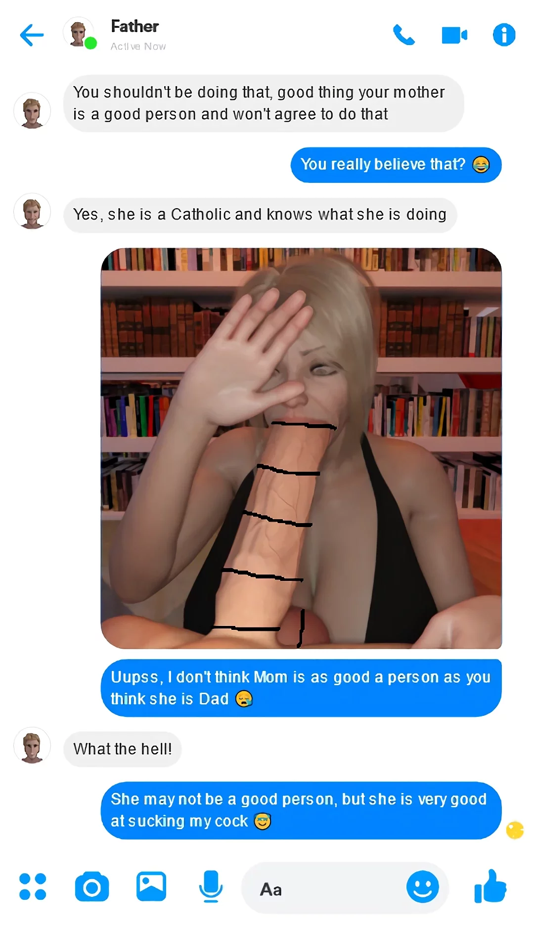 Mom Son go to the Library porn comic picture 3